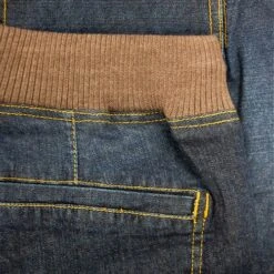 Bigdude Jersey Waistband Denim Shorts Dark Wash -Bigdude 01cd73f2 img 7752