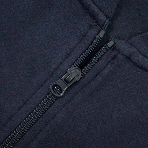 Bigdude Zip Thru Baseball Jacket Navy 7 Bigdude Zip Thru Baseball Jacket Navy - Image 5