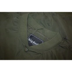 Bigdude Button Up Baseball Jacket Khaki -Bigdude 02a072f9 bd22jck14 11 khaki 1