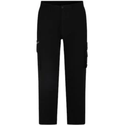 Bigdude Multi Pocket Cargo Trousers Black -Bigdude 02f39235 aaaablack