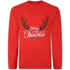 Bigdude Christmas Print Pyjama Set Red -Bigdude 0339ed09 bd23pj18 22 1