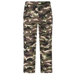 Bigdude Elasticated Waist Cargo Camo Trousers Khaki -Bigdude 06ebe28f bd23tr03 11 3