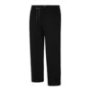 Bigdude Open Hem Joggers With Zip Black -Bigdude 07320c9b bd22j08 01 black 2