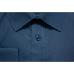 Bigdude Classic Long Sleeve Poplin Shirt Petrol -Bigdude 08fb33ab img 7991