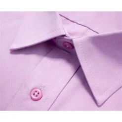 Bigdude Classic Long Sleeve Poplin Shirt Violet -Bigdude 097642c6 img 8007