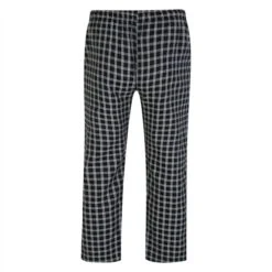 Bigdude Woven Checked Pyjama Pants Black/White -Bigdude 0b9da61f bd23pj05 01 2