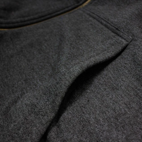 Bigdude Sherpa Lined Zip Hoody Charcoal 7 Bigdude Sherpa Lined Zip Hoody Charcoal - Image 5