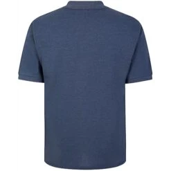Bigdude Plain Polo Shirt Denim -Bigdude 0dceb1cb bluemarlpolo 2