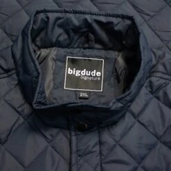 Bigdude Classic Quilted Jacket Navy -Bigdude 11bceca3 img 9062