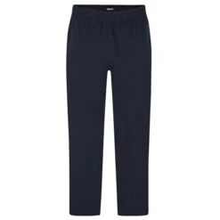 Bigdude Contrast Grandad Long Sleeve Pyjama Set Dark Denim Marl/Navy -Bigdude 1224a7f8 bd23pj07 55 bottom 1