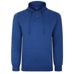 New Products 13 Bigdude Buttoned Pullover Hoody Deep Blue