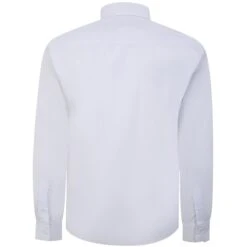 Bigdude Classic Long Sleeve Poplin Shirt White -Bigdude 1527cd8b m30a6814