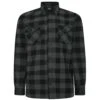 Bigdude Checked Overshirt Green/Black -Bigdude 18665bf3 bd23ls16 13 1
