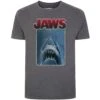 Bigdude Official Jaws Print T-Shirt Charcoal -Bigdude 1a575ac4 jaws