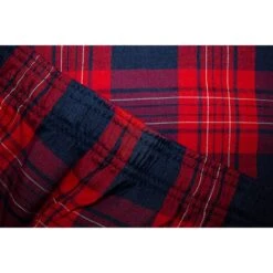 Bigdude Woven Checked Pyjama Set Red/Navy -Bigdude 1b78bad2 bd23pj06 22 rednavy 3