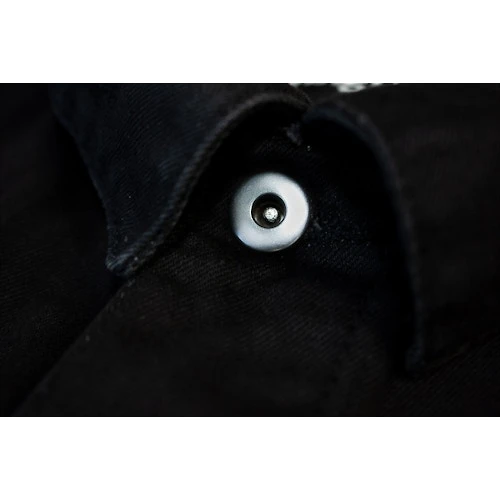 Bigdude Classic Denim Jacket Black 13 Bigdude Classic Denim Jacket Black - Image 11