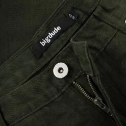 Bigdude Non Stretch Coloured Denim Jeans Forest Green -Bigdude 1cfcc8f9 img 8416