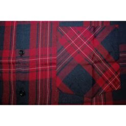 Bigdude Woven Checked Pyjama Set Red/Navy -Bigdude 1de57d05 bd23pj06 22 rednavy 5