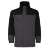 Bigdude Contrast Panel Showerproof Hooded Jacket Black/Charcoal -Bigdude 1f8b065f bd22jck01 black charcoal 1