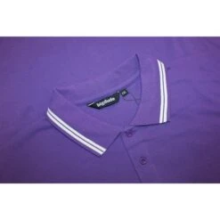 Bigdude Tipped Polo Shirt Purple -Bigdude 2693cd92 bd20tp01 30 purple