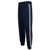 Bigdude Twin Stripe Joggers Navy -Bigdude 2 stripe joggers navy side 1