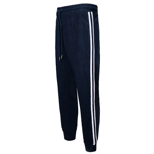 Bigdude Twin Stripe Joggers Navy 3 Bigdude Twin Stripe Joggers Navy