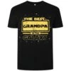 Bigdude The Best Grandpa Print T-Shirt Black -Bigdude 2ae4a8a0 bd23ts24 1