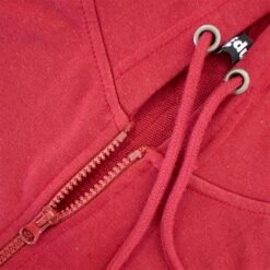 Bigdude Loop Back Sleeveless Hoody Burgundy -Bigdude 2e3c3dc7 img 8066