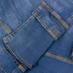 Bigdude Jersey Waistband Denim Shorts Light Wash -Bigdude 35755a96 img 7738