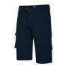 Bigdude Stretch Twill 3/4 Length Cargo Shorts Navy -Bigdude 367e6d92 db786e52 bd22sh08 02 navy 2