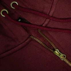 Bigdude Original Full Zip Hoody Burgundy -Bigdude 394b70fa img 8902 2