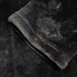 Bigdude Plain Fleece Dressing Gown Charcoal -Bigdude 3a54f518 img 8915 2