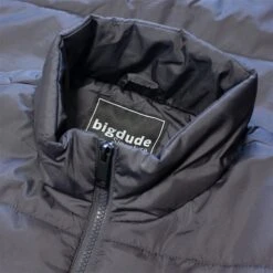 Bigdude Padded Gilet Charcoal -Bigdude 3cd2617d img 9152