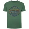 Bigdude Outdoors Print T-Shirt Deep Green -Bigdude 3f31cfd6 bd23ts17 48 1
