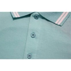 Bigdude Tipped Polo Shirt Turquoise -Bigdude 4094f616 bd20tp01 06 turquoise 1