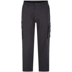 Bigdude Multi Pocket Cargo Trousers Charcoal -Bigdude 4096ecff bd23tr02