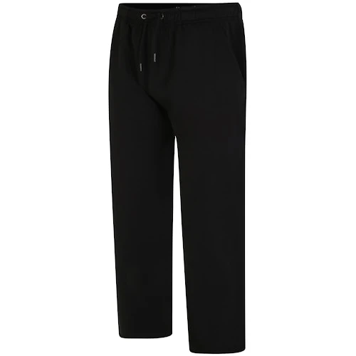 Bigdude Open Hem Joggers Black 10 Bigdude Open Hem Joggers Black - Image 8