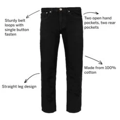 Bigdude Regular Fit Jeans Black 11 Bigdude Regular Fit Jeans Black -Bigdude 41c996f1 014