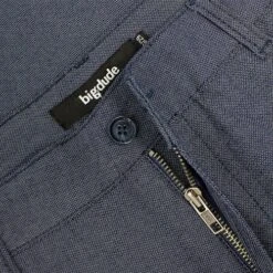 Bigdude Premium Stretch Chino Trousers Deep Blue -Bigdude 44c09857 bd23tr0620blue201