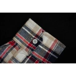 Bigdude Long Sleeve Flannel Shirt Navy -Bigdude 4538e8ef img 0950