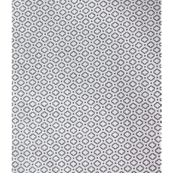 Bigdude Short Sleeve Cotton Woven Abstract Design Shirt White/Back -Bigdude 47ef8118 pattern20close20up