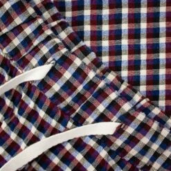 Bigdude Woven Modern Check Pyjama Shorts Red/Blue -Bigdude 4b4cbef1 img 8154