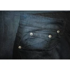 Bigdude Stretch Turn Up Denim Shorts Black -Bigdude 4dd60476 bd23js01 02 darkwash 4