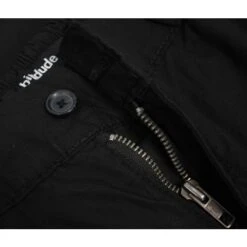 Bigdude Lightweight Elasticated Waist Cargo Trousers Black -Bigdude 52e1d4f1 img 7805