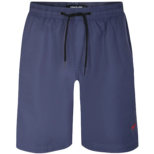 Bigdude Plain Swim Shorts Navy 4 Bigdude Plain Swim Shorts Navy - Image 2