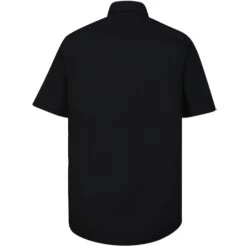 Bigdude Classic Short Sleeve Poplin Shirt Black -Bigdude 5ddd177f m30a6858