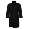 Bigdude Woven Waffle Dressing Gown Black -Bigdude 5fc6f94a bd22br02 01 black 1