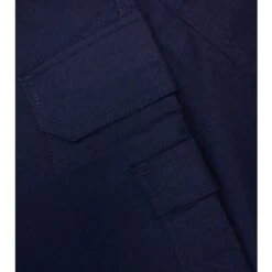 Bigdude Light Weight Elasticated Waist Cargo Shorts Navy -Bigdude 6198a7d8 img 7839