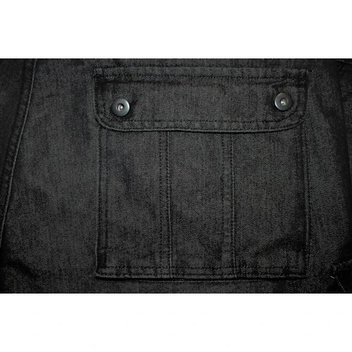 Bigdude Cargo Denim Shorts Black 8 Bigdude Cargo Denim Shorts Black - Image 6