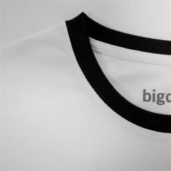 Bigdude Contrast Stripe T-Shirt White -Bigdude 64a4b632 img 8306